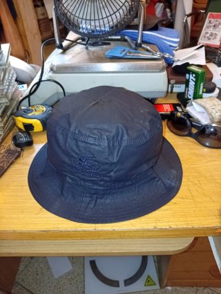 Sombrero Pescador Vintage Burberrys Negro