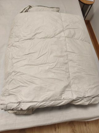 Edredón nórdico IKEA plumón y plumas beige