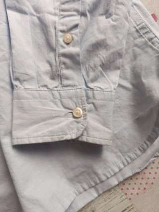 Camisa Coconut manga larga azul