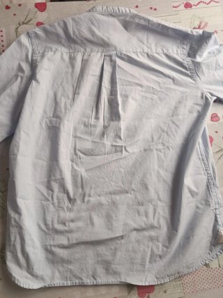 Camisa Coconut manga larga azul