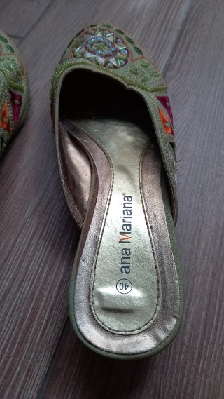 Zapatos étnicos bordados