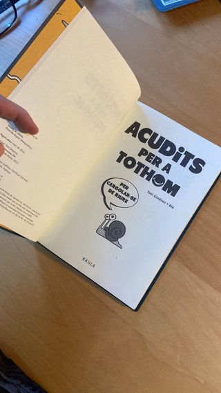 "Acudits per a Tothom" de Toni Giménez y Bié