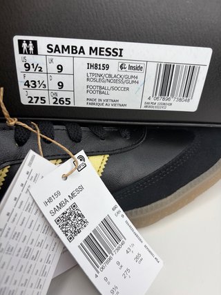 Zapatillas Adidas Samba Messi Limitada