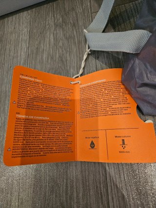 Tenda da campeggio NUOVA per 2 persone