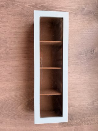 Caja decorada con separadores de madera 33 x 10