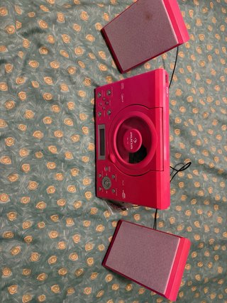 Cadena de Música Auna MC-120 Rosa CD/MP3/USB