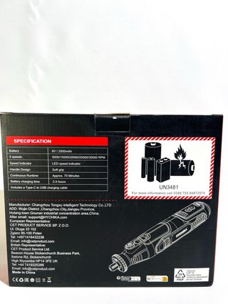 Herramienta Rotativa Inalámbrica HYCHIKA 8V