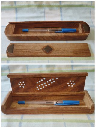 3 Cajas de Madera Artesanales Boho/Vintage