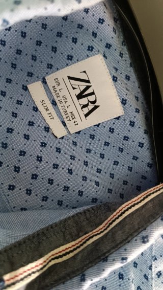 Lote 2 Camisa Zara talla L a 2€ cada una