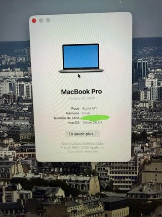MacBook Pro M1 Gris Espacial
