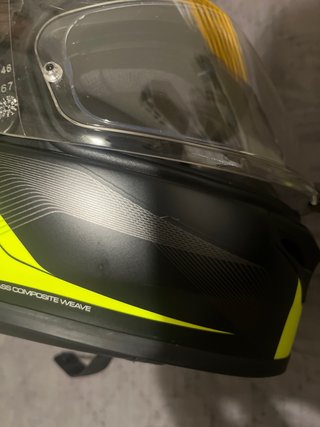 Casco Moto HJC FG-ST Negro/Amarillo