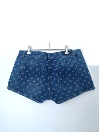 Shorts vaqueros con lunares