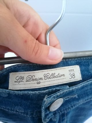 Shorts vaqueros con lunares