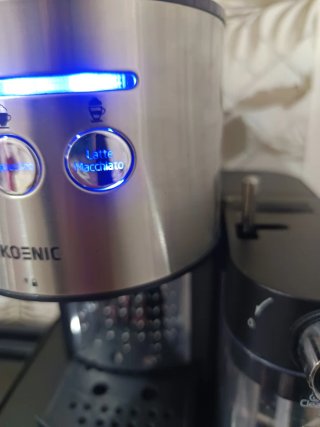 Cafetera 20 bares con vaporizador