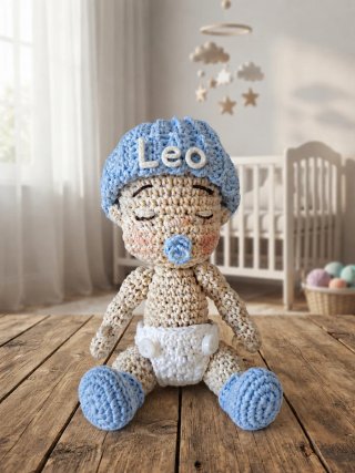 Amigurumi Bebé Reborn 20cm