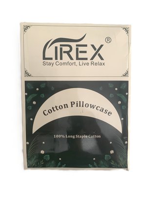 Set 2 Fodere Cuscino Lirex Blu Scuro 50x80