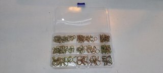 130PCS Abrazaderas Metálicas de Muelle