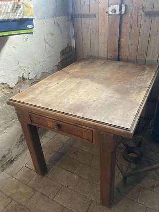 Tavolo Romagnole Legno Anni '50