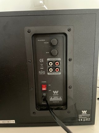 Altavoz Woxter Big Bass Negro