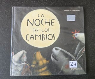 Libro infantil. La noche de los cambios