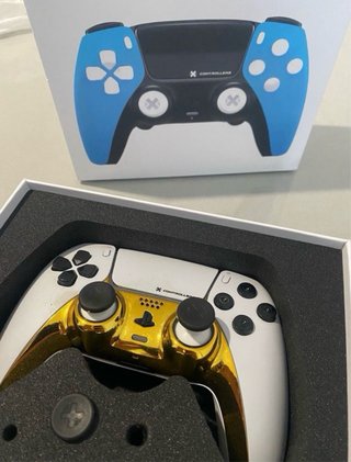 Mando X Controller PS5 Dorado y Blanco