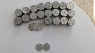 206 Monedas 50 Céntimos