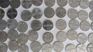 206 Monedas 50 Céntimos