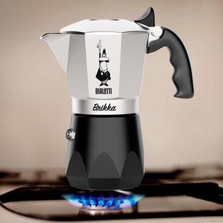Bialetti New Brikka, Moka pot, la única cafetera