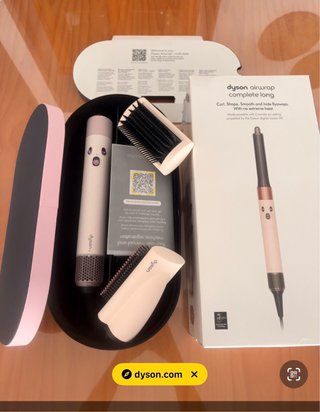 Dyson Airwrap Complete Long Beige/Rosa