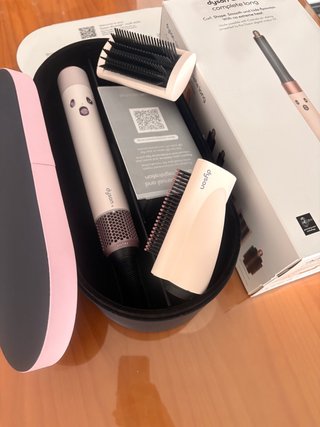 Dyson Airwrap Complete Long Beige/Rosa