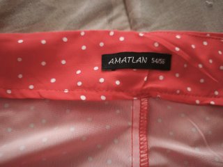 Falda pantalón corta lunares