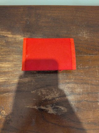 Cartera Nike Roja con Cremallera