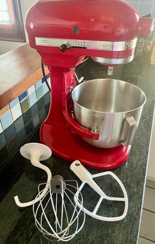 Amasadora KitchenAid Heavy Duty 4,8 L Roja
