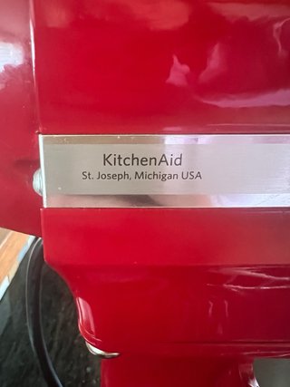 Amasadora KitchenAid Heavy Duty 4,8 L Roja