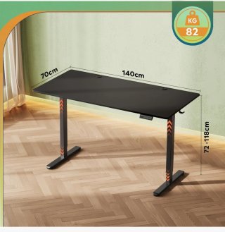 Escritorio Elevable Eléctrico Negro