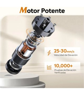 Escritorio Elevable Eléctrico Negro