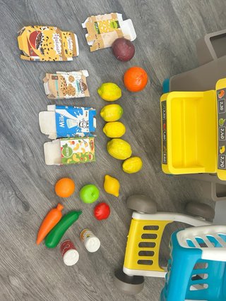 Supermercado de juguete Smoby con carrito