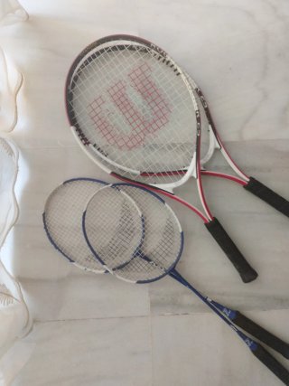 2 Raquetas de Tenis Wilson