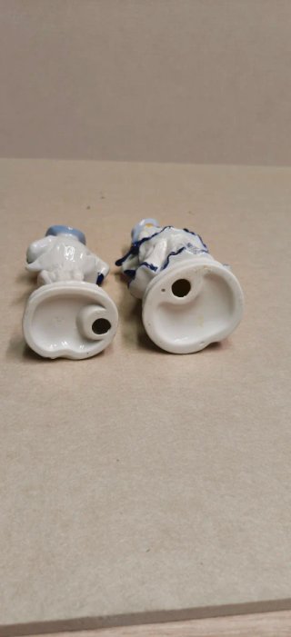 Figuras de cerámica pareja música