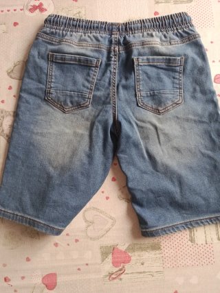 Pantalón corto vaquero azul