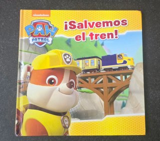 Cuento infantil ¡Salvemos el tren! Patrulla Canina
