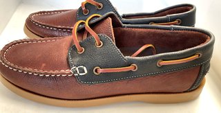Nauticos Piel Marron/Negro Talla 40