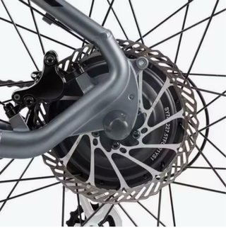 Bicicleta Eléctrica MTB Gris