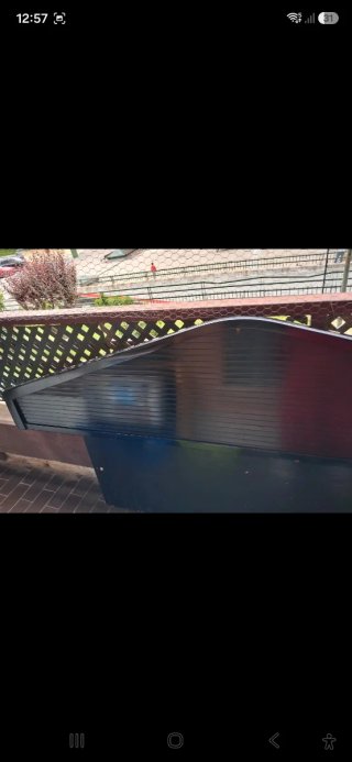 Cabecero de cama negro