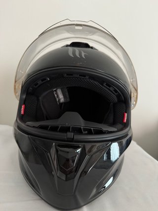 Capacete MTHELMETS Preto Tamanho M