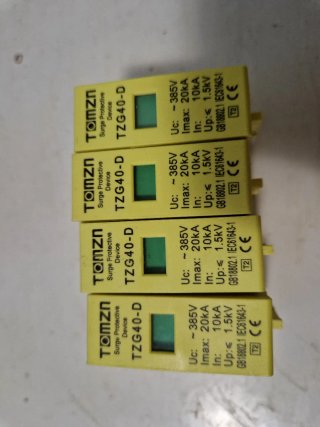 Lote. Protector Sobretension YRO/TOMZN TZG40-D