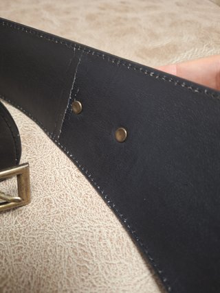 Cinturón fajín negro mujer 85 cm