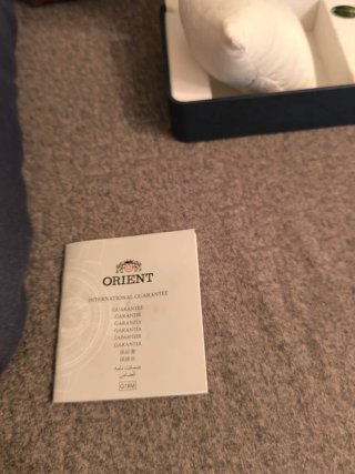 Reloj Orient Automático Beige con Correas