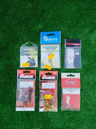 Caja de pesca con accesorios, Estuche Surfcasting
