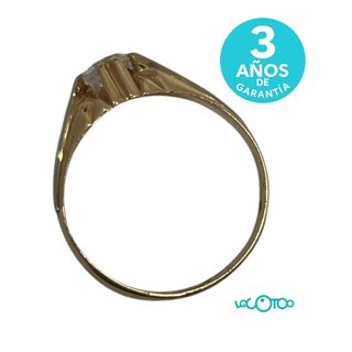 Anillo Oro 18k Diamante